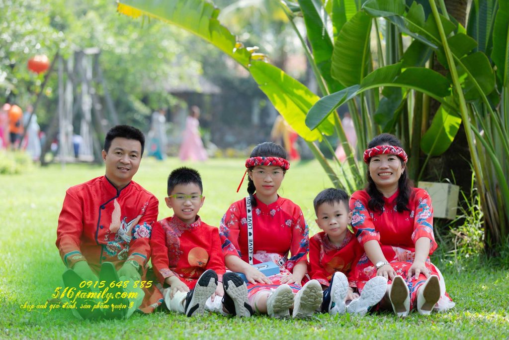 Chụp ảnh gia đình