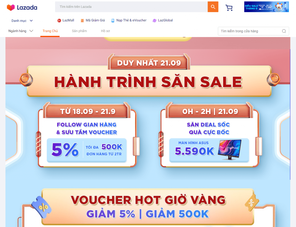 sàn thương mại điện tử