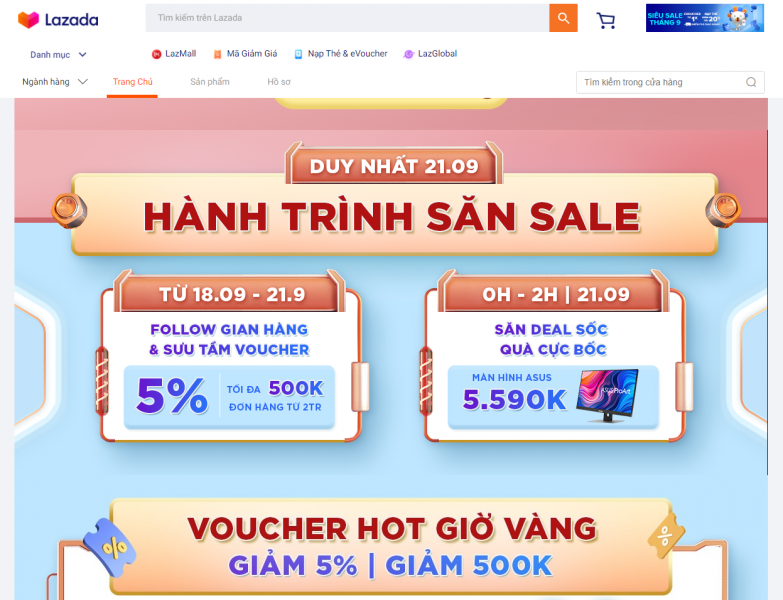 sàn thương mại điện tử