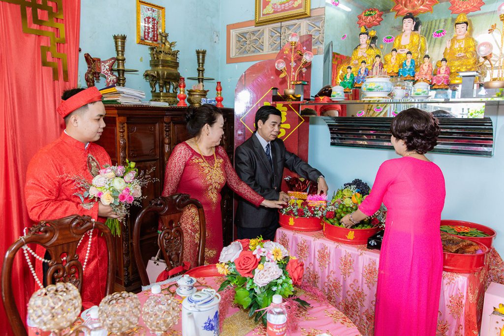 Chụp hình tiệc cưới truyền thống giá rẻ thủ đức